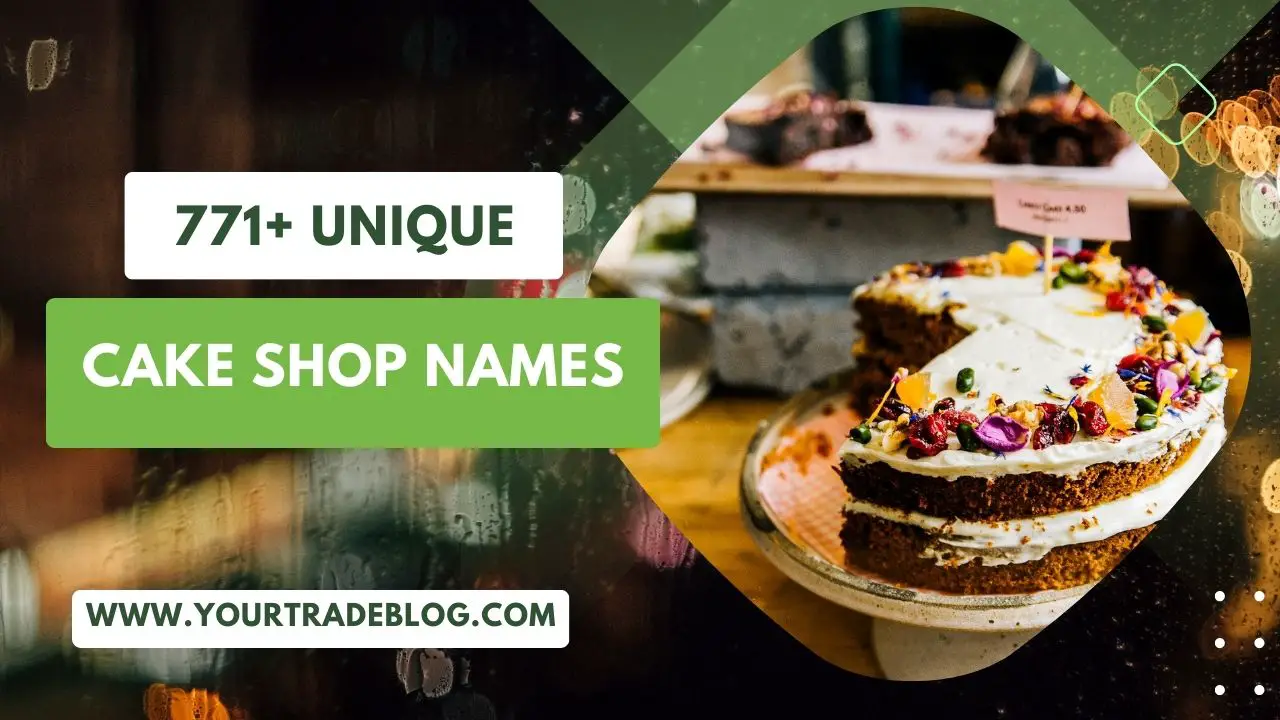 List Of 991 Cake Shop Names Bakery Business Name Ideas Generator